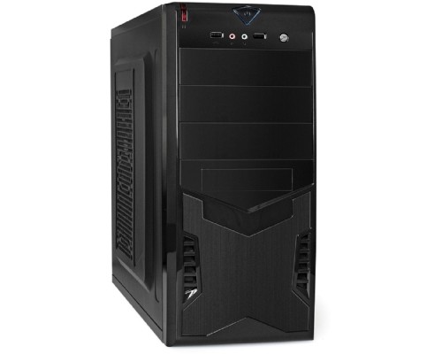 [Корпуса] Exegate EX261451RUS Корпус Miditower CP-601 Black, ATX, <CP500W, 80mm>, 2*USB, Audio