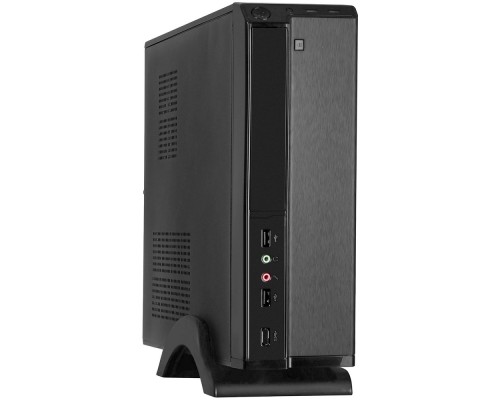 [Корпуса] Exegate EX268690RUS Корпус MiniITX Exegate MI-207 Black, miniITX/mATX, <M400, 80mm>, 2*USB, Audio