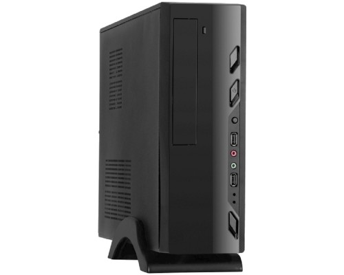 [Корпуса] Exegate EX268695RUS Корпус MiniITX Exegate MI-208 Black, miniITX/mATX, <M400, 80mm>, 2*USB, Audio