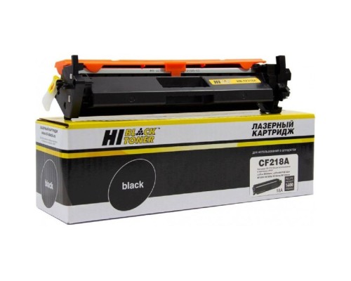 [Расходные материалы] Hi-Black CF218A Тонер-картридж HB-CF218A для HP LaserJet Pro M104/MFP M132, 1,4K, С ЧИПОМ