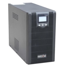 Импульс ИБП Юниор ПРО 3000 {3000 ВА/2400 Вт, LCD, USB, RJ-45/RJ-11, слот для SNMP, АКБ 4х9Ач, IEC-C13x3 +  SCHUKOx3},черный