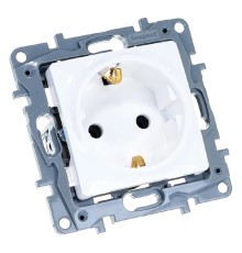 Legrand 672221 Розетка 2К+З - немецкий стандарт - 16 А - 250 В~ - Etika - белый