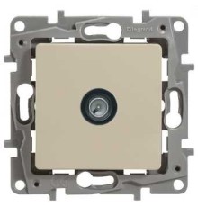 Legrand 672351 Розетка TV - «звезда» - 2 дБ - 0-2400 мГц - Etika - слоновая кость