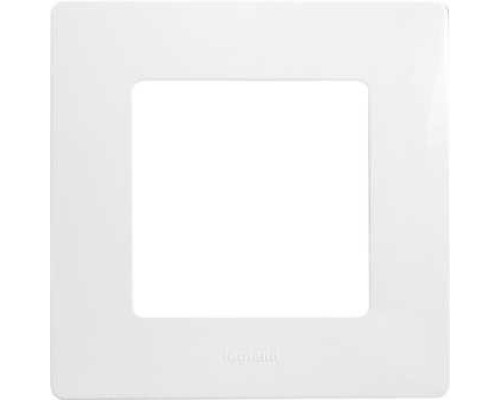 [Розетки, выключатели и аксессуары] Legrand 672501 Рамка - 1 пост - Etika - белый