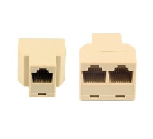Cablexpert US-09A  Разветвитель RJ45 8P8C (розетка) -> 2x8P8C (розетки)