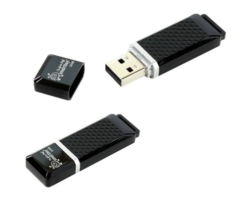 [Носитель информации] Smartbuy USB Drive 32Gb Quartz series Black SB32GBQZ-K