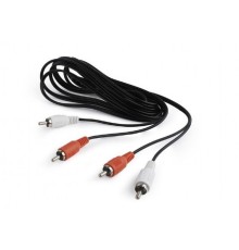 Cablexpert Кабель аудио, 2xRCA / 2xRCA, 7,5м (CCA-2R2R-7.5M)