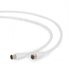 Кабель Кабель телевизионный, Coaxial M/F, белый, 5м (CCV-515-W-5M)