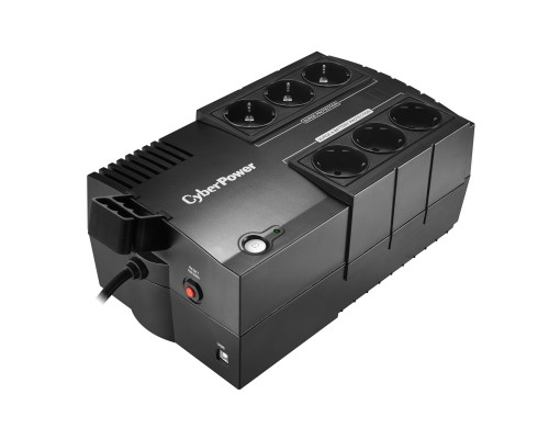 [ИБП] ИБП CyberPower BS450E {Line-Interactive, 450VA/270W USB, (4+4 EURO), 12В/4.5 Ач х 1} 