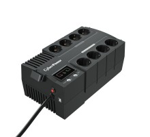 ИБП CyberPower BS650E {Line-Interactive, 650VA/390W USB, (4+4 EURO), 12В/5 Ач х 1}