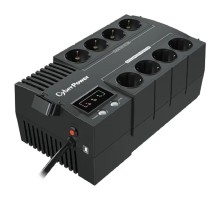 ИБП CyberPower BS850E {Line-Interactive, 850VA/480W USB, (4+4 EURO), 12В/5.5 Ач х 1