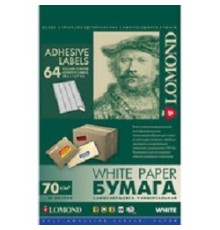 LOMOND 2100205 Бумага A4, 64 шт. (48.5 x 16.9 мм), плотность 70 г/м2, в упаковке 50 листов.