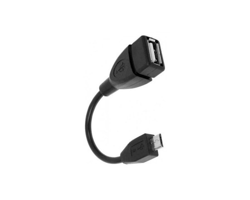[Кабели] Rexant (18-1181) USB кабель OTG mini USB на USB   шнур 0.15M черный 