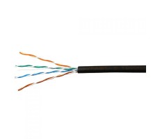 SkyNet Кабель UTP outdoor 4x2x0,46, медный, FLUKE TEST, кат.5e, однож., (305м) box, черный [CSL-UTP-4-CU-OUT](АК5010171/1693223)