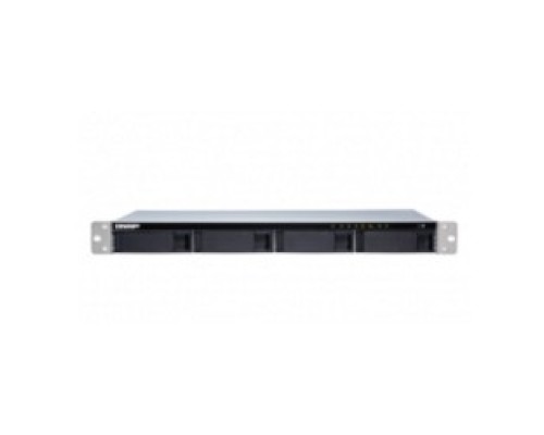 [Дисковый массив] QNAP TS-431XeU-2G Сетевое хранилище, 4 отсека для HDD, 10 GbE SFP+, стоечное исполнение, 1 блока питания. ARM Cortex-A15 Annapurna Labs AL-314 1,7 ГГц, 2 ГБ. Направляющие в комплект поставки не 