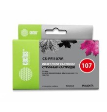 CACTUS PFI-107M Картридж струйный для Canon IP iPF670/iPF680/iPF685/iPF770/iPF780/iPF785/, пурпурный (130мл)