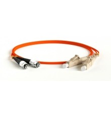 Hyperline FC-D2-50-FC/­PR-LC/­PR-H-3M-LSZH-OR Патч-корд волоконно-оптический (шнур) MM 50/­125, FC-LC, 2.0 мм, duplex, LSZH, 3 м