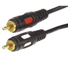 Rexant (17-0146) Шнур 2RCA Plug - 2RCA Plug  5М  (GOLD)  