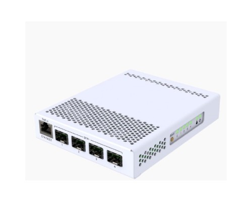 [Сетевое оборудование] MikroTik CRS305-1G-4S+IN Коммутатор, 4x SFP+, 1G RJ45, настольный корпус