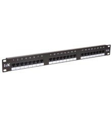 ITK PP24-1UC5EU-D05 1U патч-панель кат.5Е UTP, 24 порта (Dual)