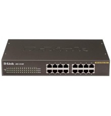 D-Link DES-1016D/H1A Неуправляемый коммутатор с 16 портами 10/100Base-TX