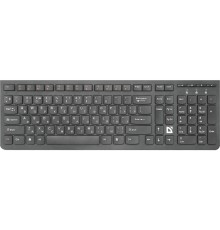 Defender Клавиатура UltraMate SM-535 RU [45535] {Беспроводная, черный, мультимедиа}