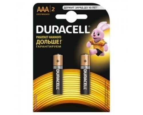 [Батарейка] Duracell LR03-2BL BASIC CN (24/96/14592)  (2 шт. в уп-ке)