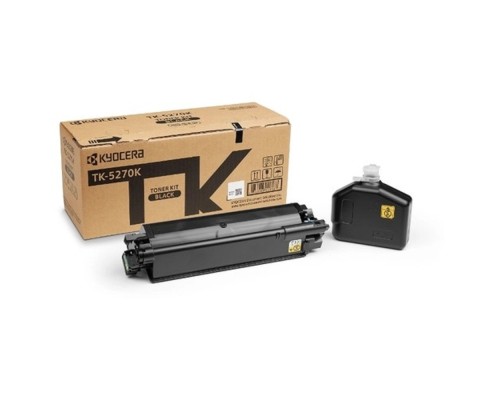 [Расходные материалы] Kyocera-Mita TK-5270K Тонер-картридж,Black {P6230cdn/M6230cidn/M6630cidn (8000стр)}