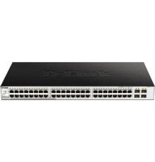 D-Link DGS-1210-52/ME/B1A Управляемый L2 коммутатор, 48x1000Base-T, 4x1000Base-X SFP, AC 220В/DC 12В(с возможностью мониторинга статуса питания коммутатора)