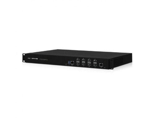 [Сетевое оборудование] UBIQUITI ER-8-XG-EU Маршрутизатор 16 ядер (1,8 ГГц), 8х SFP+, 1х 1G RJ45, 1x RJ45, 1x USB, 1х microSD