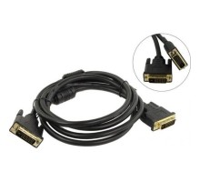 Telecom Кабель DVI-D--DVI-D Dual link 25M/25M, экран, феррит.кольца, 1.8м <TCG441D-1.8M> [4895182213548]