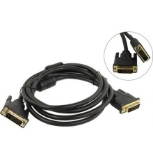 Telecom Кабель DVI-D--DVI-D Dual link 25M/25M, экран, феррит.кольца, 1.8м <TCG441D-1.8M> [4895182213548]