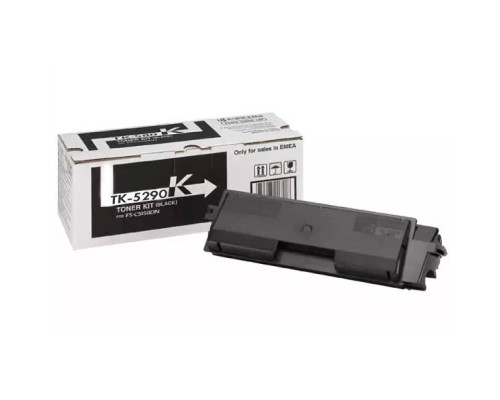 [Расходные материалы] Kyocera-Mita TK-5290K Тонер-картридж,Black  {P7240cdn (17000стр)}