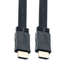 PERFEO Кабель HDMI A вилка - HDMI A вилка, плоский, ver.1.4, длина 2 м. (H1302)