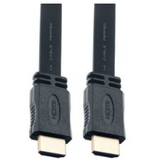 PERFEO Кабель HDMI A вилка - HDMI A вилка, плоский, ver.1.4, длина 2 м. (H1302)