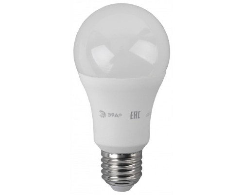 [ЭРА Светодиодные лампы] ЭРА Б0031699 Лампочка светодиодная STD LED A60-17W-827-E27 E27 / Е27 17Вт груша теплый белый свет