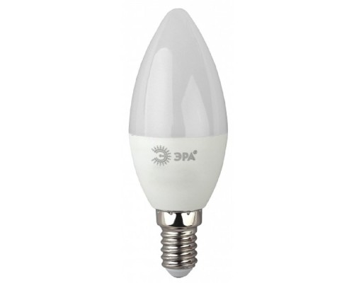 [ЭРА Светодиодные лампы] ЭРА Б0020538 Лампочка светодиодная STD LED B35-7W-827-E14 E14 / Е14 7Вт свеча теплый белый свет