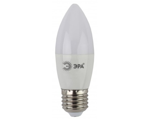 [ЭРА Светодиодные лампы] ЭРА Б0027971 Лампочка светодиодная STD LED B35-9W-827-E27 E27 / Е27 9Вт свеча теплый белый свет