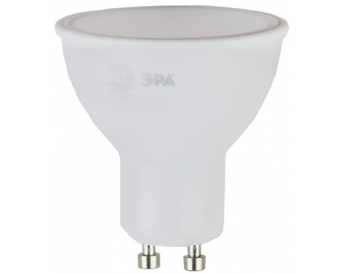 [ЭРА Светодиодные лампы] ЭРА Б0020543 Лампочка светодиодная STD LED MR16-6W-827-GU10 GU10 6Вт софит теплый белый свет