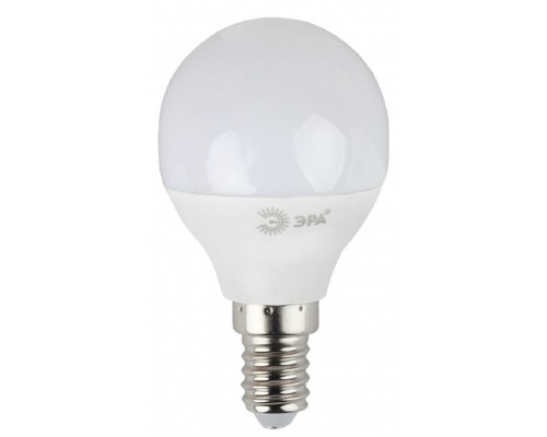 [ЭРА Светодиодные лампы] ЭРА Б0020551 Лампочка светодиодная STD LED P45-7W-840-E14 E14 / Е14 7Вт шар нейтральный белый свет 