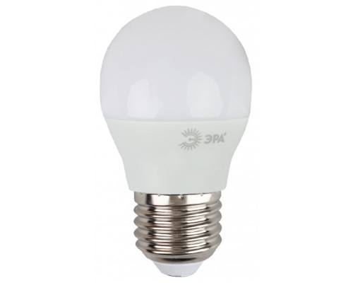 [ЭРА Светодиодные лампы] ЭРА Б0029043 Лампочка светодиодная STD LED P45-9W-827-E27 E27 / Е27 9Вт шар теплый белый свет
