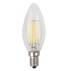 ЭРА Б0027943 Лампочка светодиодная F-LED B35-7W-840-E14 Е14 / Е14 7Вт филамент свеча нейтральный белый свет