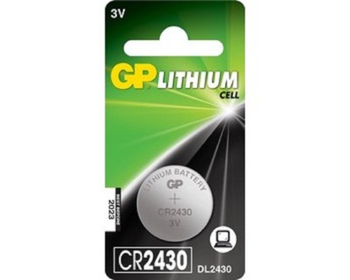 [Батарейки CR2450] GP CR2430-2C1 10/600 (1 шт. в уп-ке) 