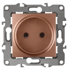 Эра Б0019337 12-2105-14 Розетка 2P, 16АХ-250В, Эра12, медь