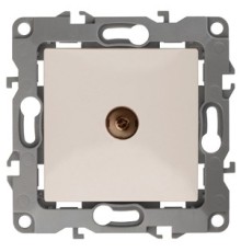 Эра Б0014706 12-3101-02 Розетка TV одиночная, Эра12, слоновая кость