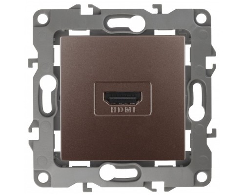 [ЭРА Розетки, выключатели] Эра Б0027488 12-3114-13 Розетка HDMI, Эра12, бронза