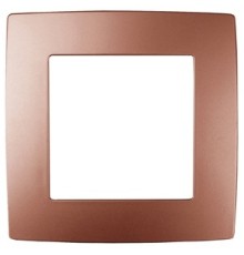 Эра Б0019368 12-5001-14 Рамка на 1 пост, Эра12, медь