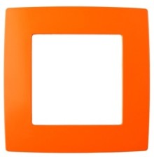 Эра Б0019387 12-5001-22 Рамка на 1 пост, Эра12, оранжевый