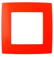 Эра Б0019388 12-5001-23 Рамка на 1 пост, Эра12, красный