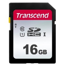 SecureDigital 16Gb Transcend TS16GSDC300S {SDHC Class 10, UHS-I}